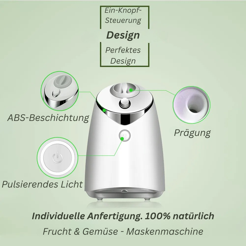 Automatische Gesichtsmasken-Maschine - DIY Naturkosmetik aus Obst und Gemüse