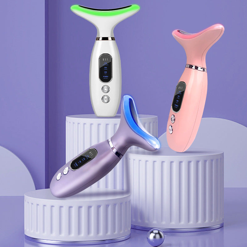 VibraGlow™ - Professionelles Beauty-Instrument - Glatte Haut und definierte Gesichtskonturen