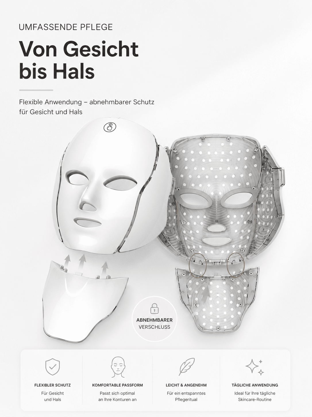 BeautyPhoton LED-Maske - Professionelle Hautpflege zuhause