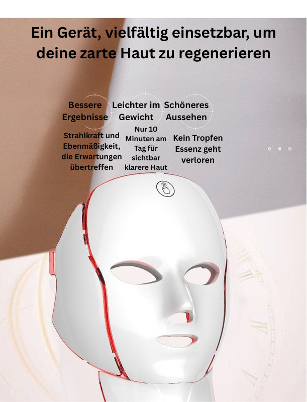 BeautyPhoton LED-Maske - Professionelle Hautpflege zuhause
