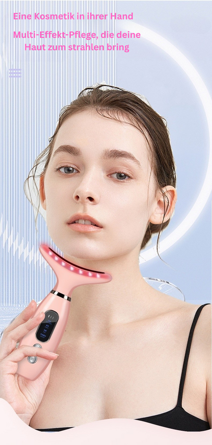 VibraGlow™ - Professionelles Beauty-Instrument - Glatte Haut und definierte Gesichtskonturen