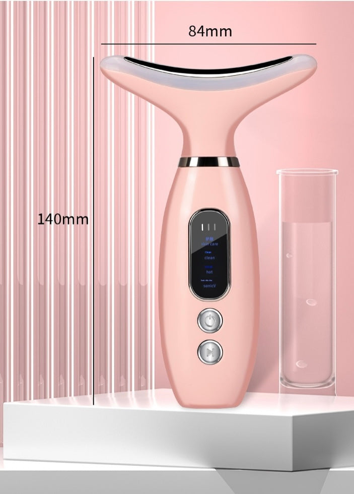 VibraGlow™ - Professionelles Beauty-Instrument - Glatte Haut und definierte Gesichtskonturen