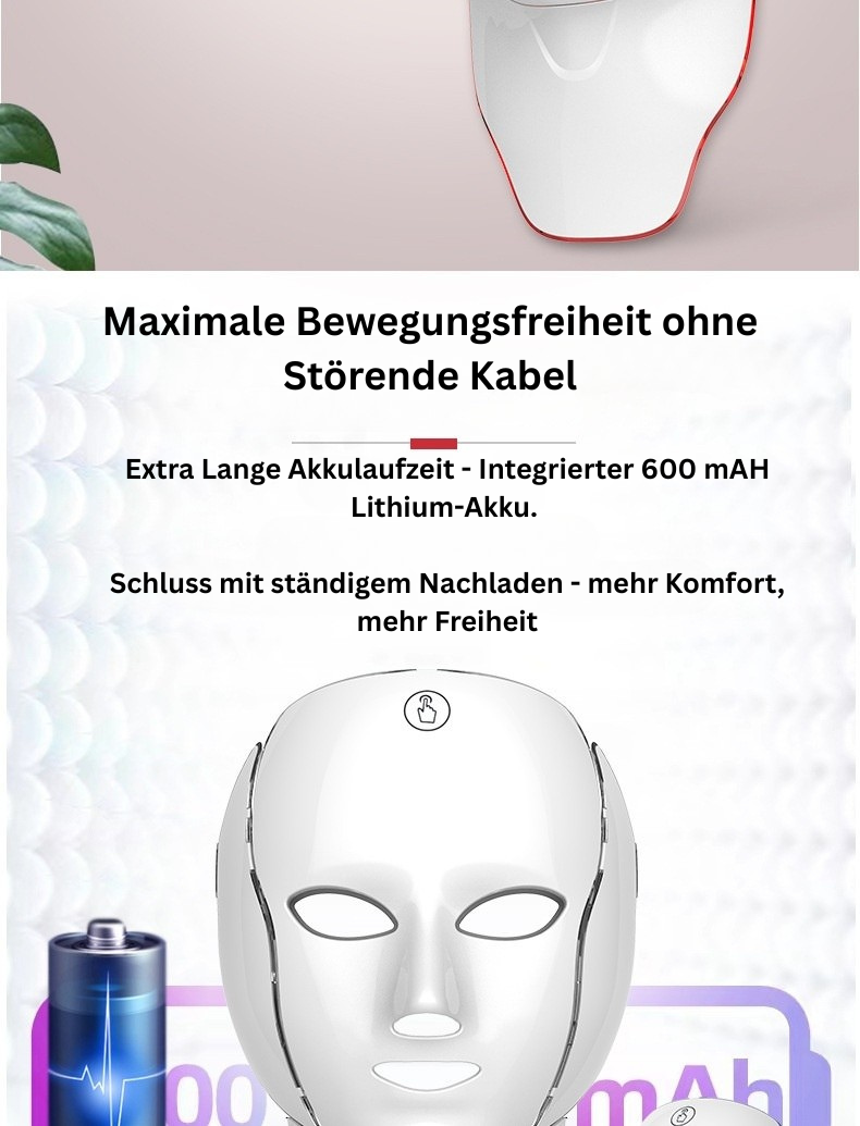 BeautyPhoton LED-Maske - Professionelle Hautpflege zuhause